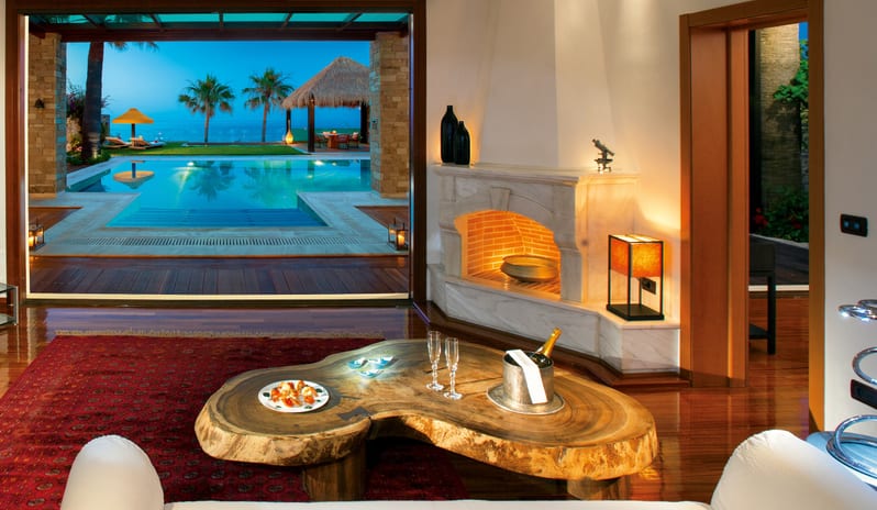 Royal Spa Villa, Living room